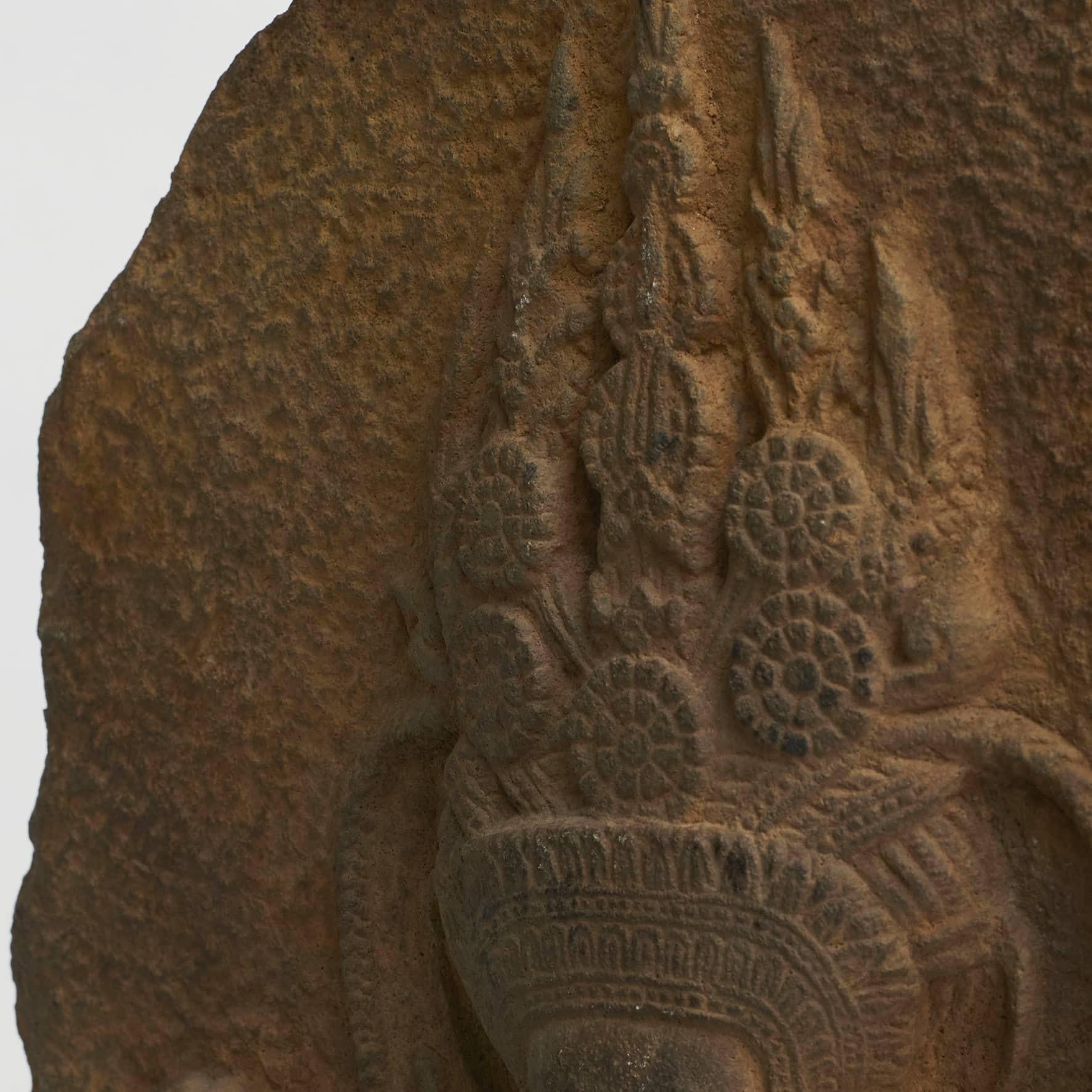 Other Cambodia 11th-12th Century (?) Sandston Carving of Female Spirit Apsara