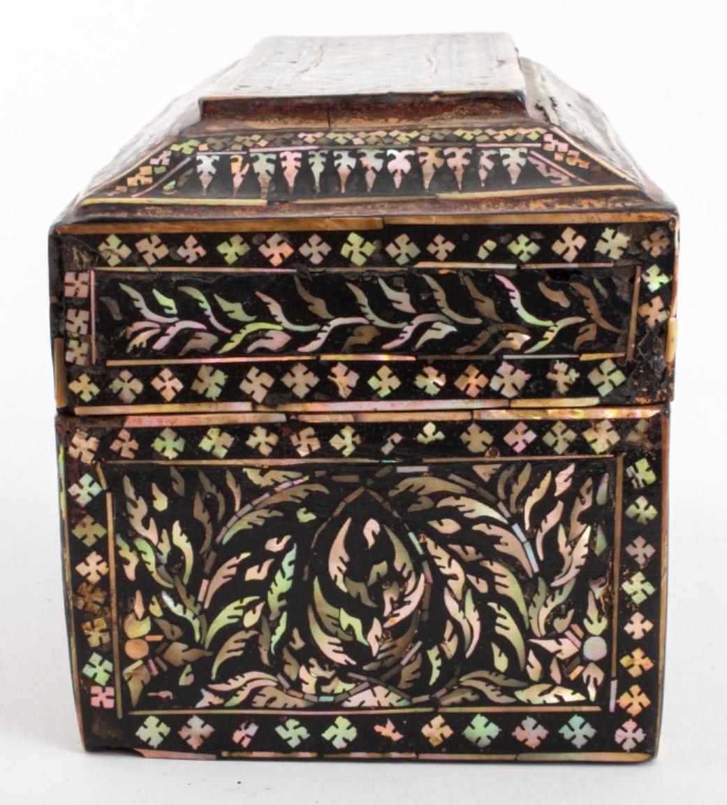 mother of pearl trinket box