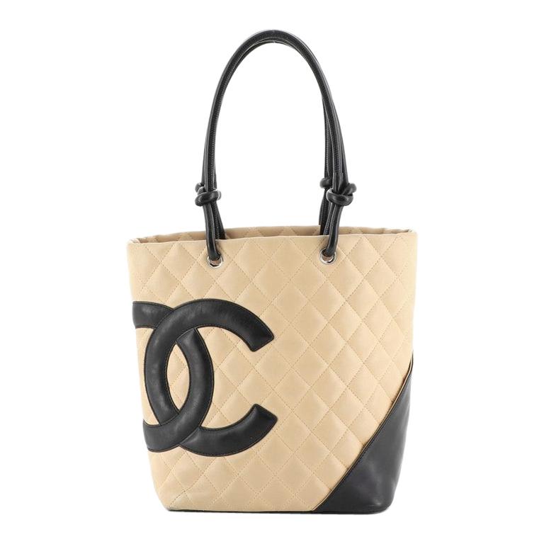 Cambon Tote Quilted Leather Medium For Sale at 1stdibs