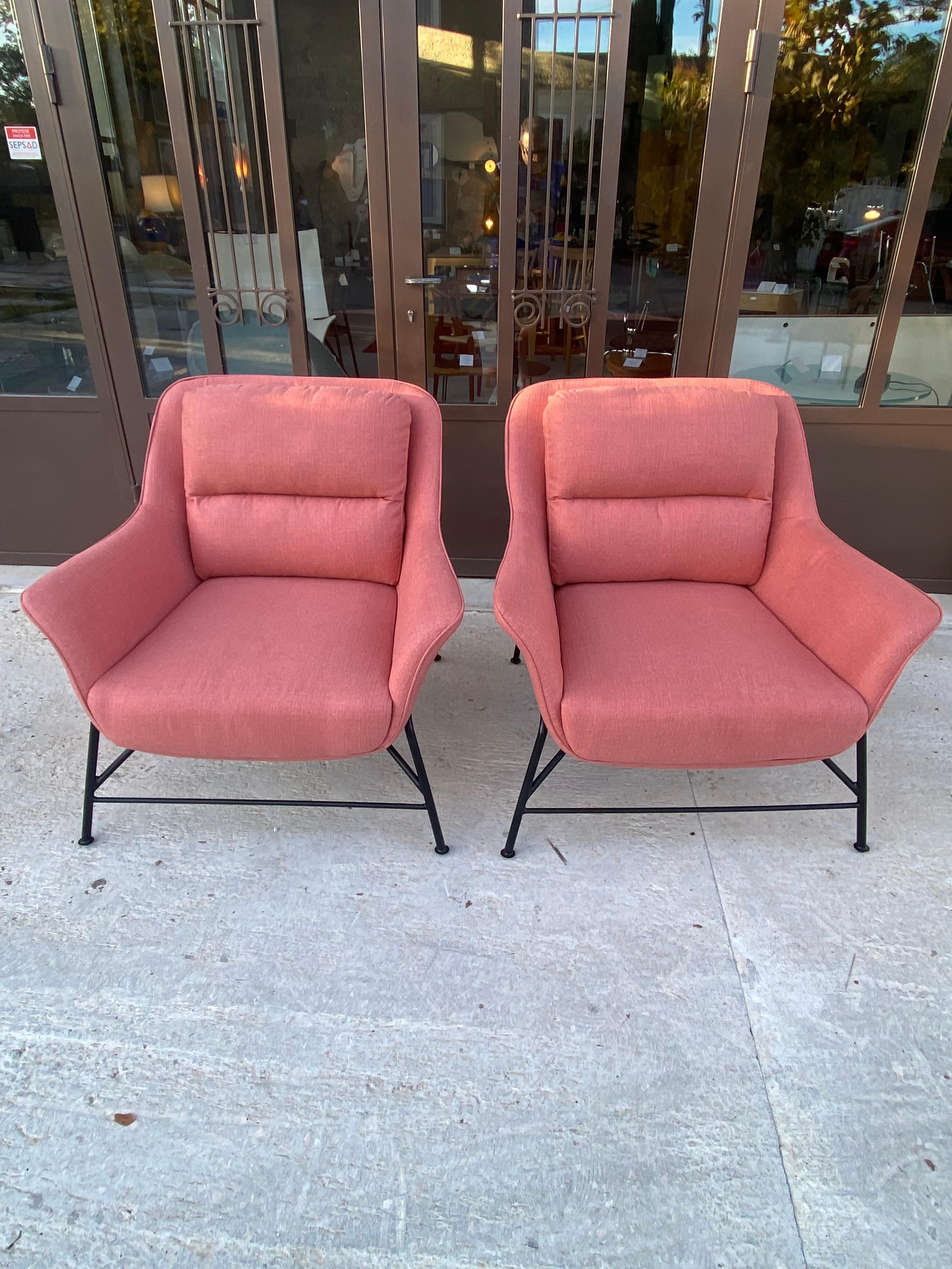 Design/One  Paire de fauteuils ' Sadira Chair ' Edition Teulat en vente 3