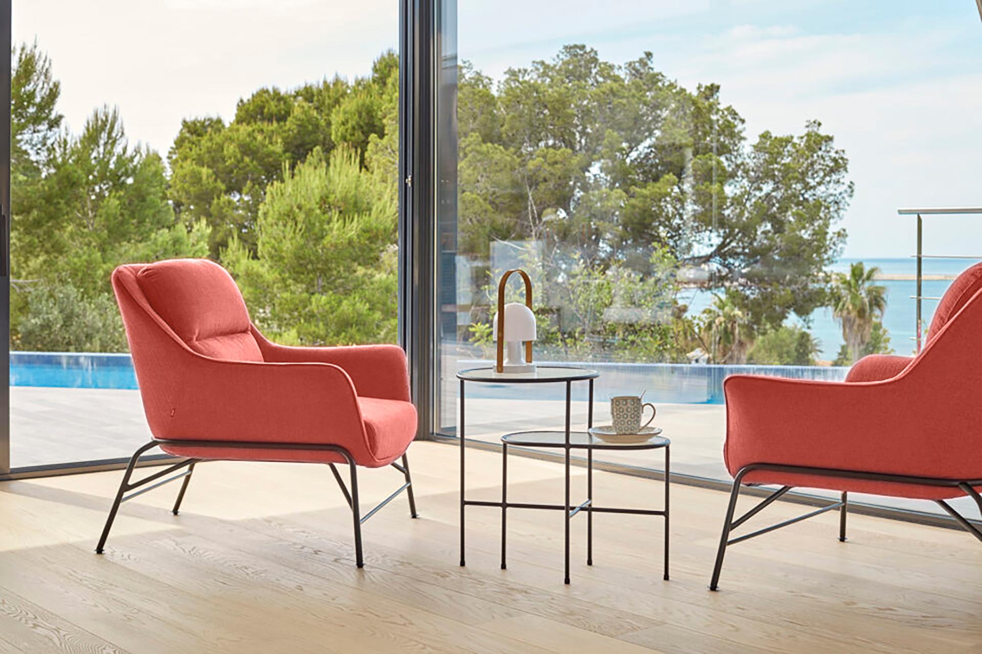 Design/One  Paire de fauteuils ' Sadira Chair ' Edition Teulat en vente 4