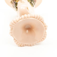 Cambridge Crown Tuscan Cornucopia Vases