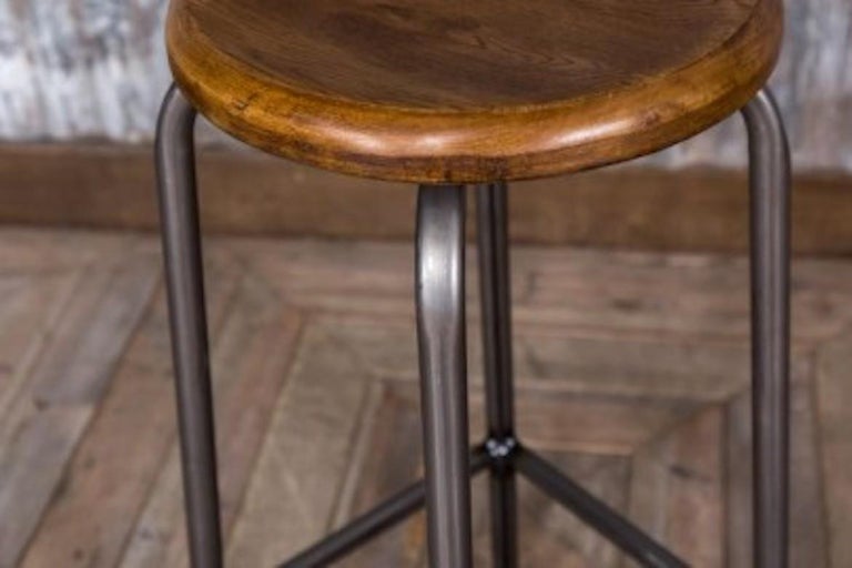 Cambridge Industrial Design Bar Stool Range, 20th Century For Sale at