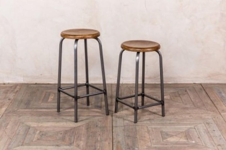 Cambridge Industrial Design Bar Stool Range, 20th Century For Sale at