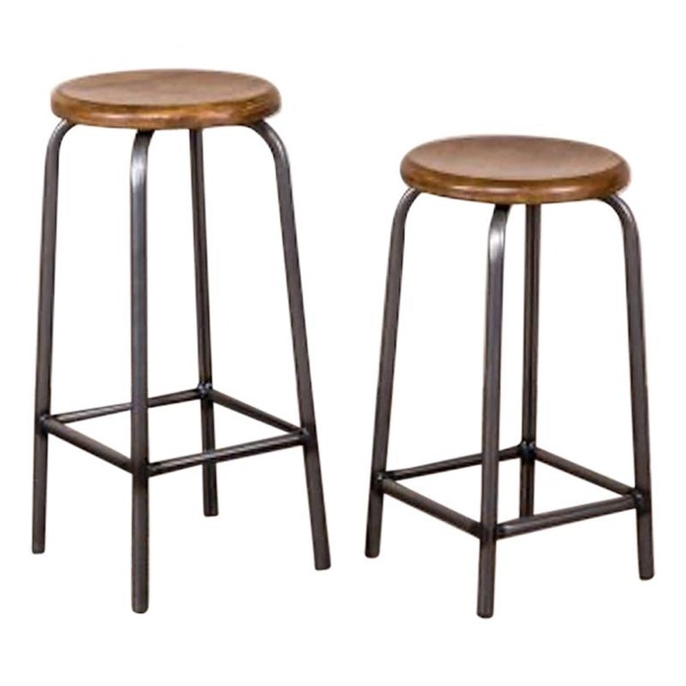 Cambridge Industrial Design Bar Stool Range, 20th Century For Sale at