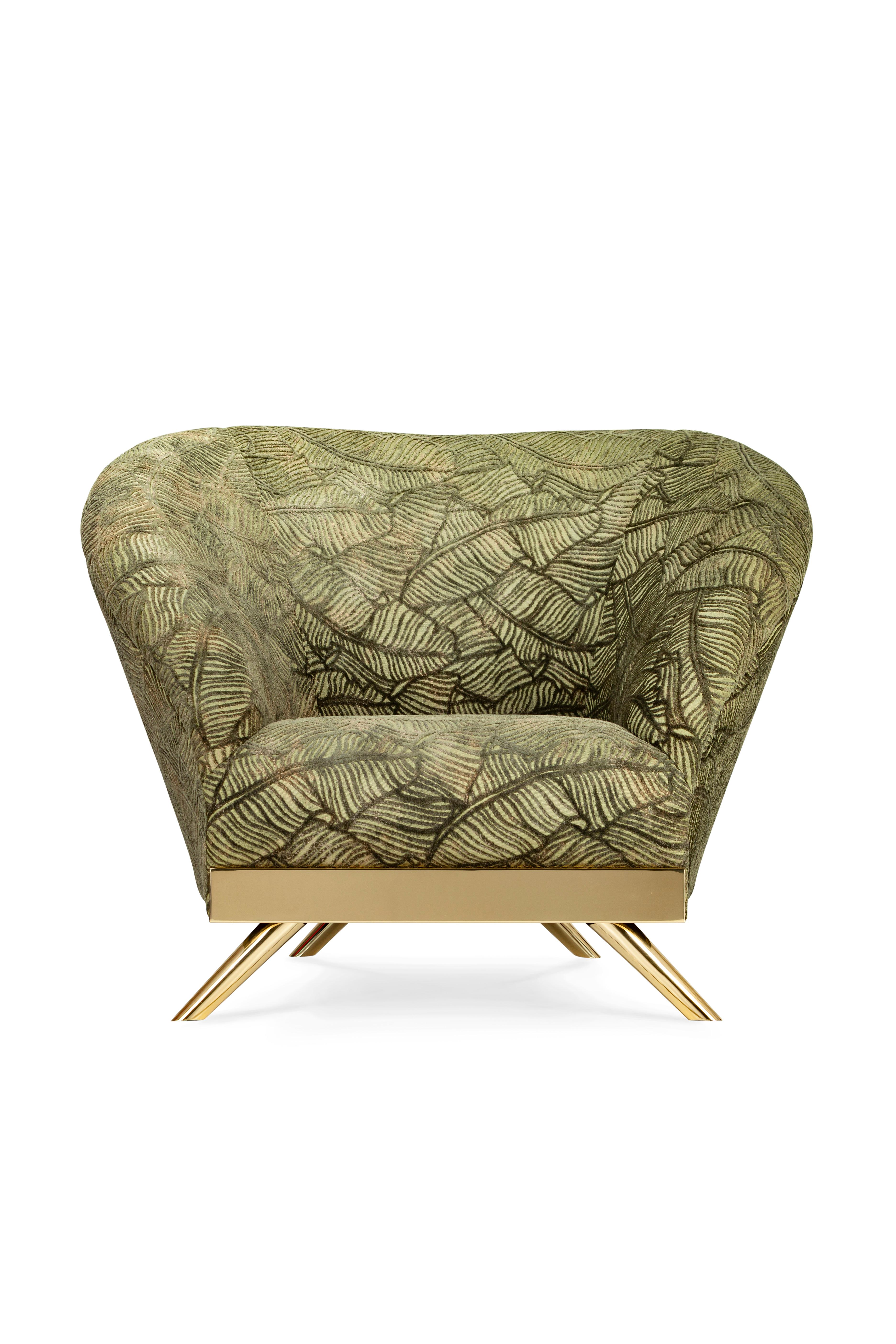 Fait main Chaise longue Cambridge dans le style des années 1930, fabriquée à la main au Portugal par Greenapple en vente
