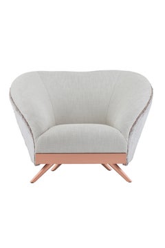 Cambridge Lounge Chair in the Style of 1930's Handmade in Portugal by Greenapple