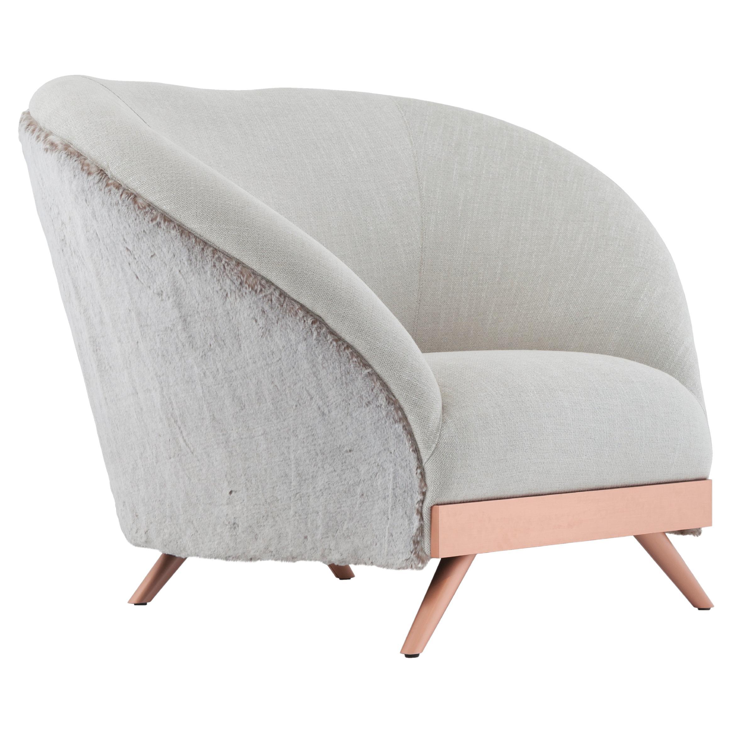 Chaise longue Cambridge dans le style des années 1930, fabriquée à la main au Portugal par Greenapple