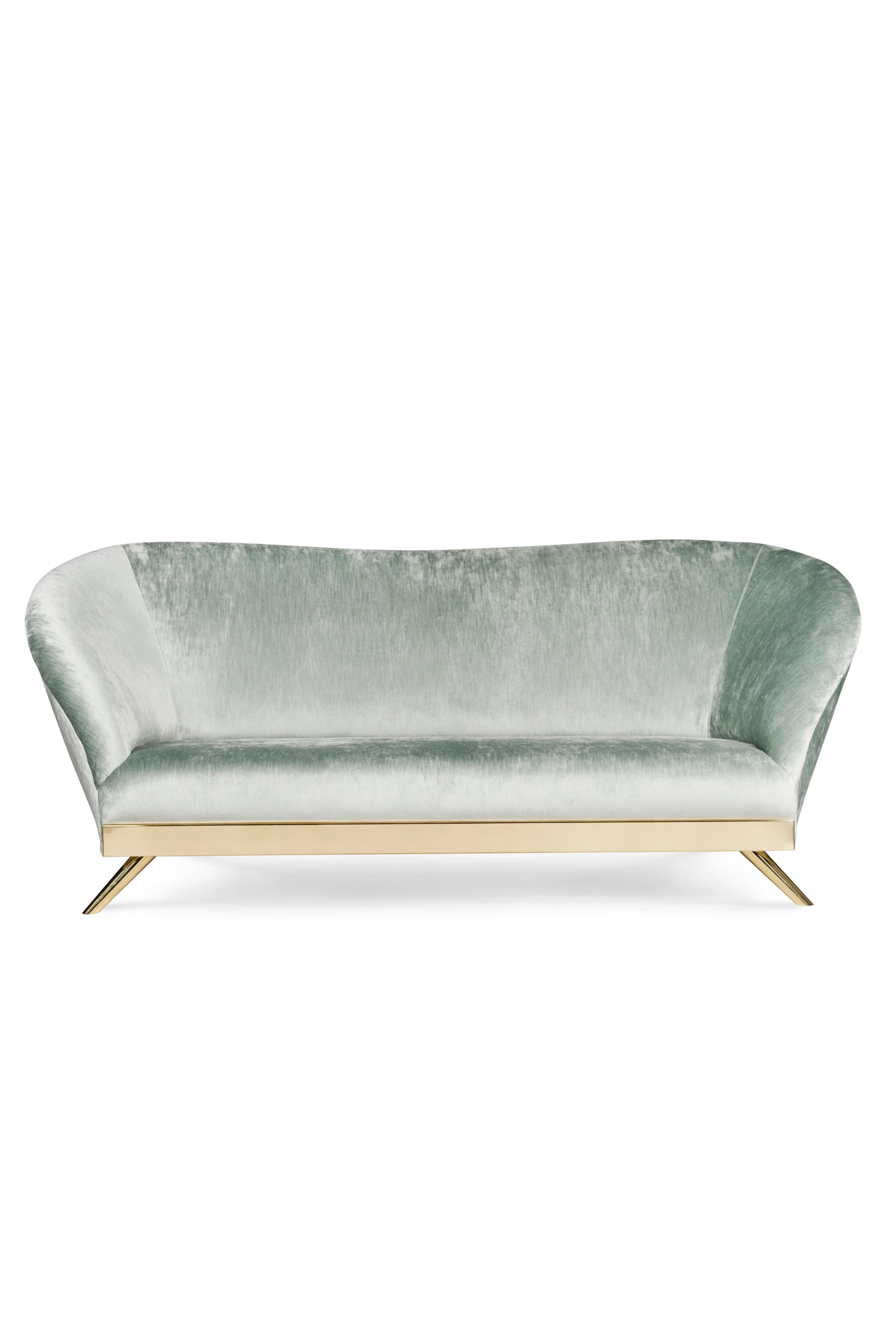 Sofá Loveseat Cambridge al estilo de los años 30 hecho a mano en Portugal by Greenapple Hecho a mano en venta