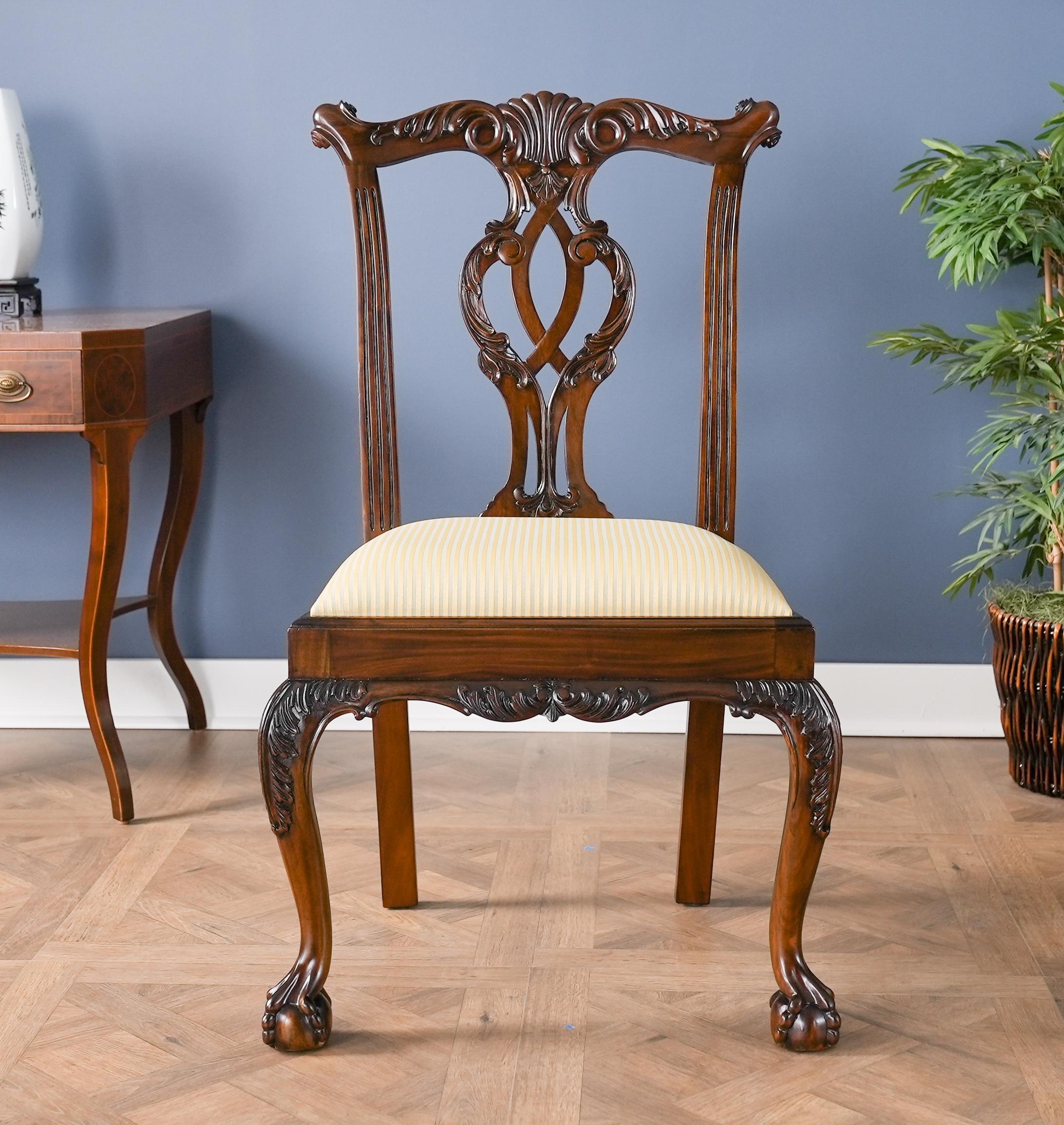 Sedie Cambridge in mogano, set da 10 in vendita 10