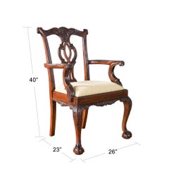 Cambridge Mahogany Chairs, Set of 10