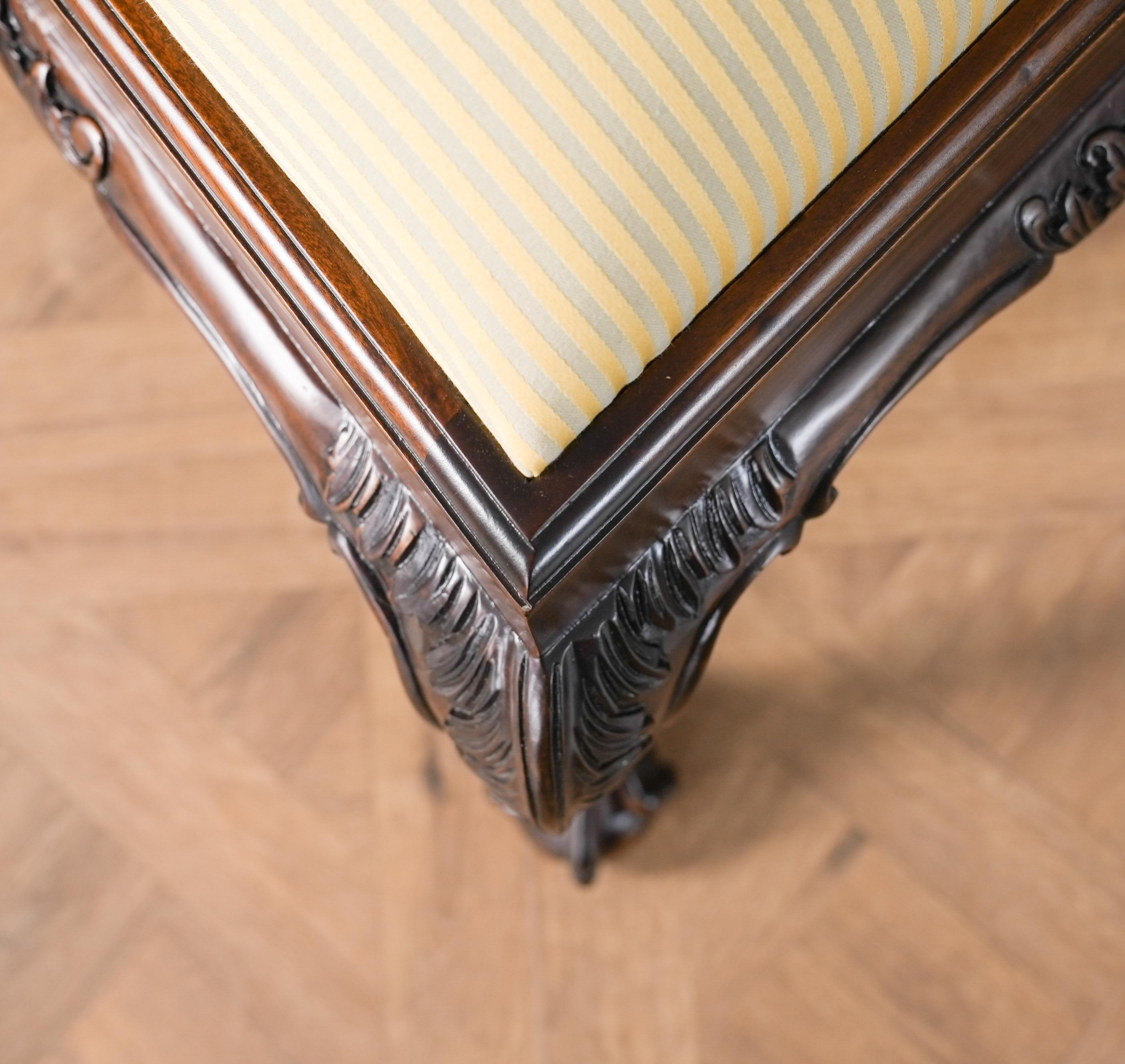 Sedie Cambridge in mogano, set da 10 in vendita 13