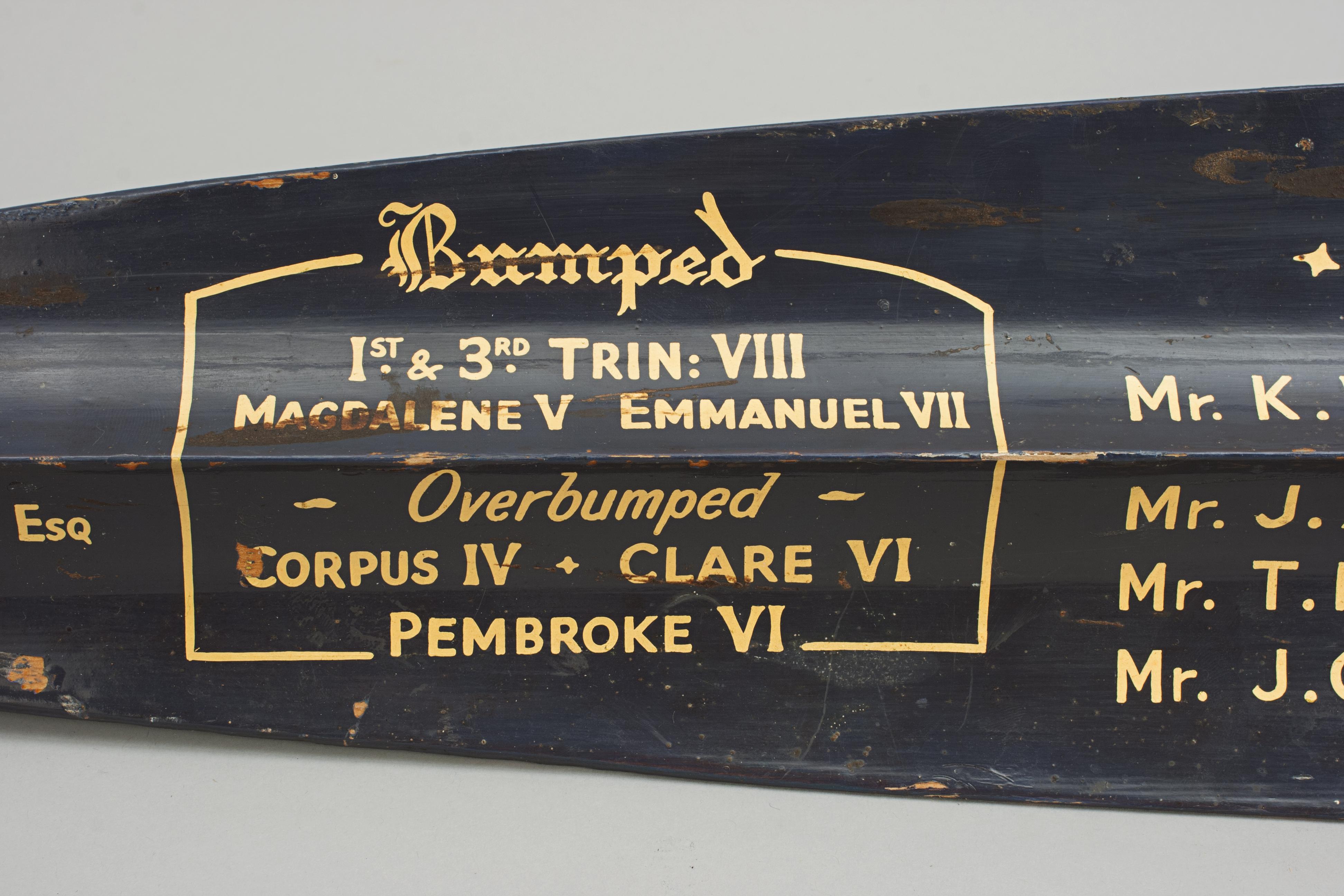 cambridge rowing blades