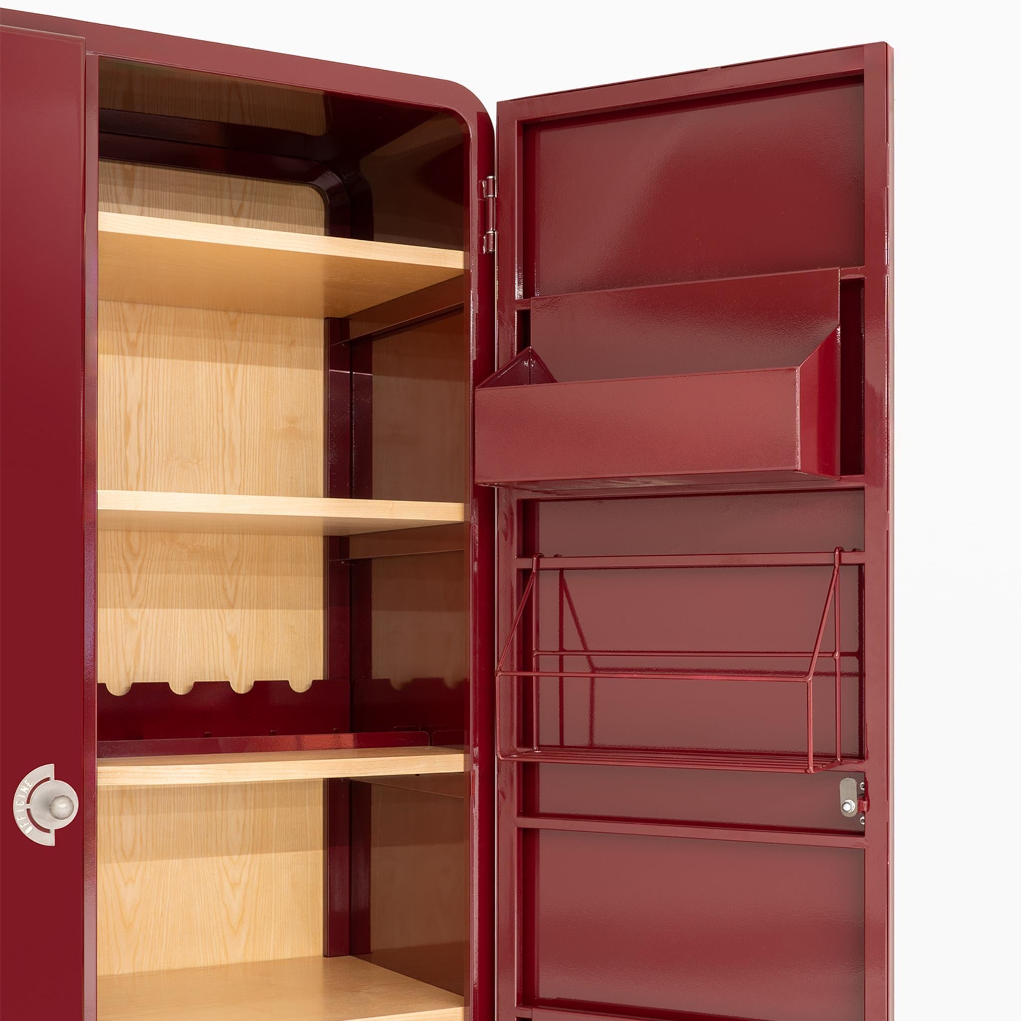 Cambusa Red Cabinet In New Condition For Sale In Milan, IT