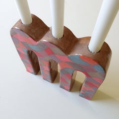 CAMDELIERE - Terracotta- XXI Century - by Chiara Berta Artist