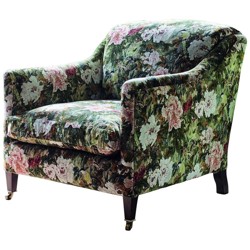 German Armchair with Drawer at 1stDibs