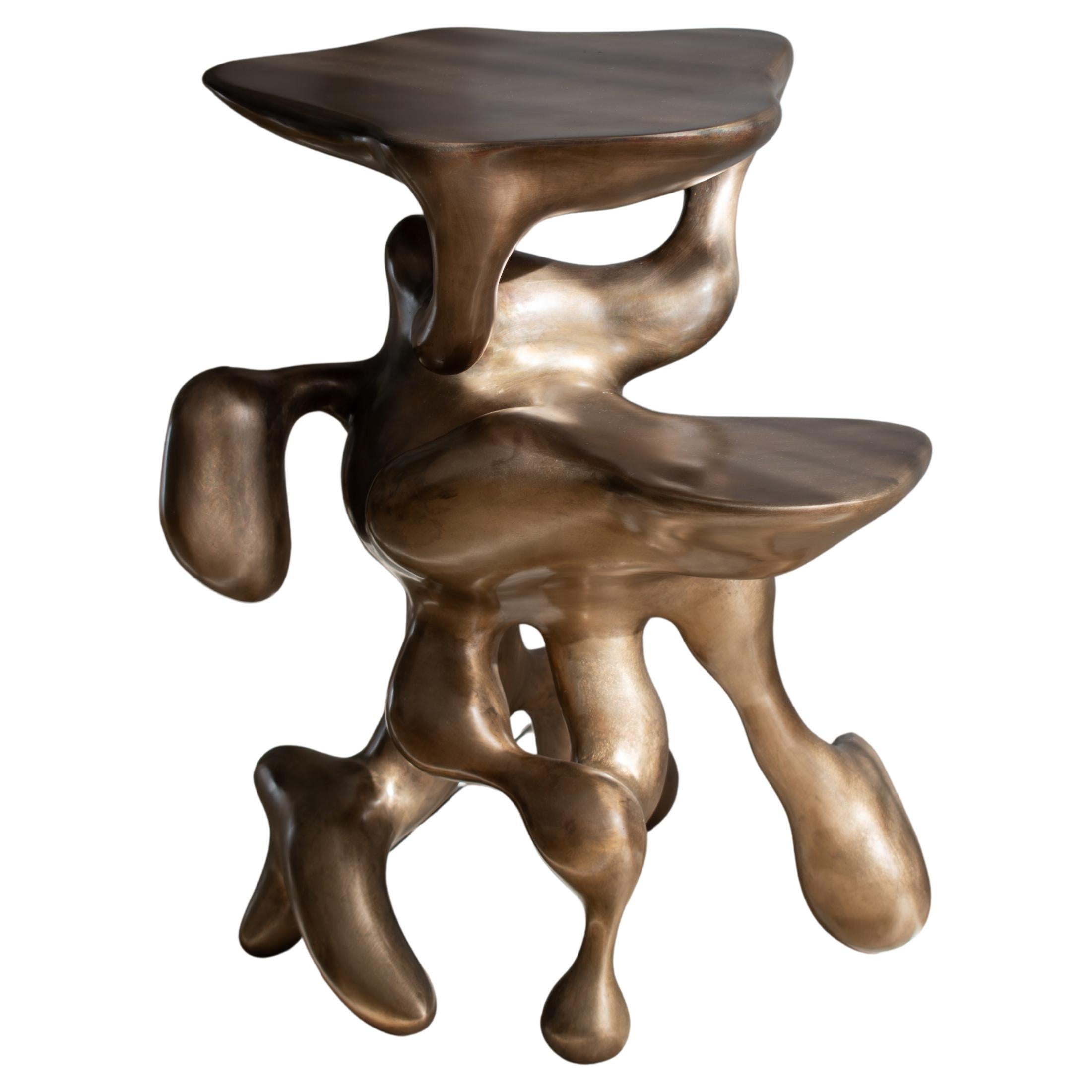 Came Uninvited, Contemporary Bronze Side-Table 2026