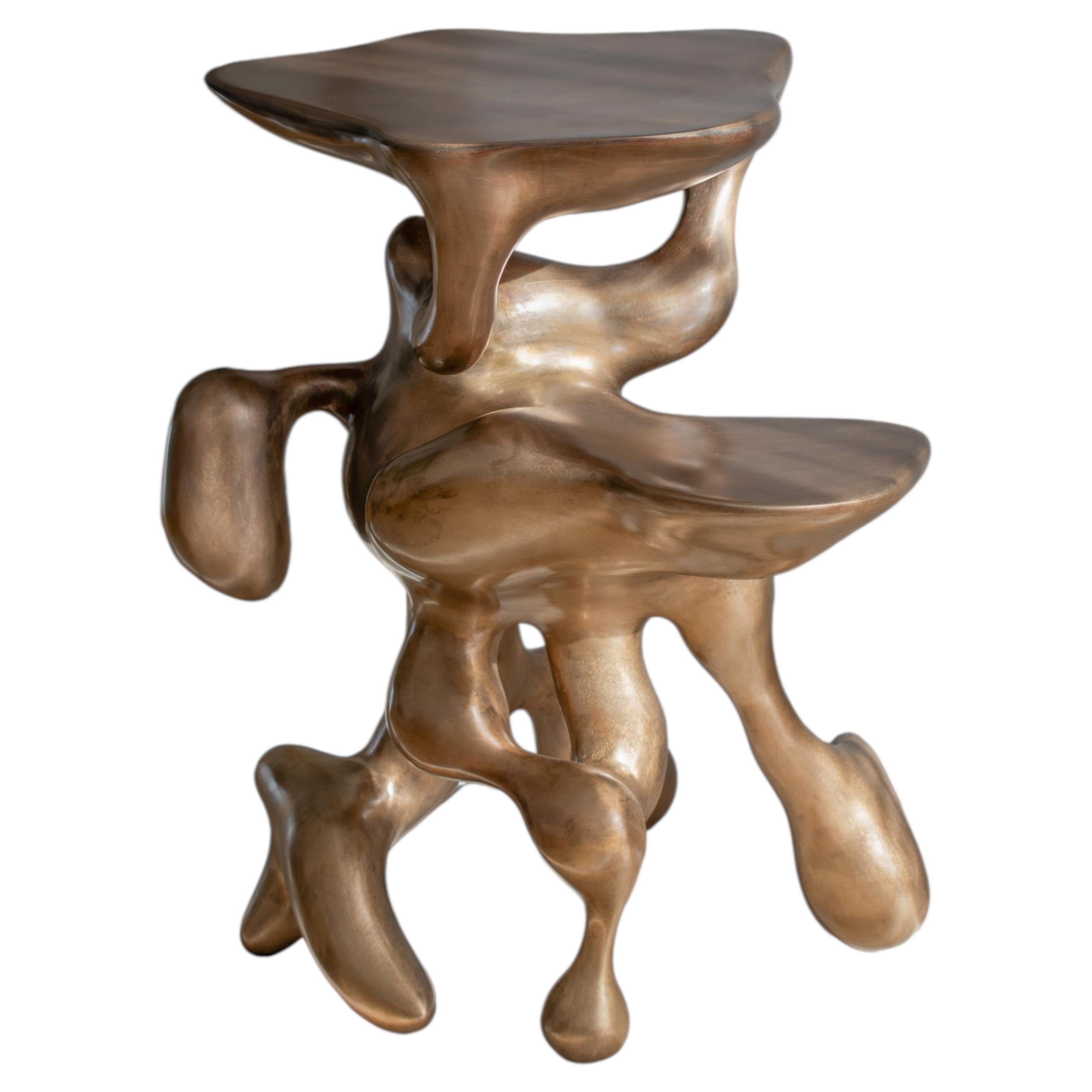 Came Uninvited, Contemporary Bronze Side-Table 2026