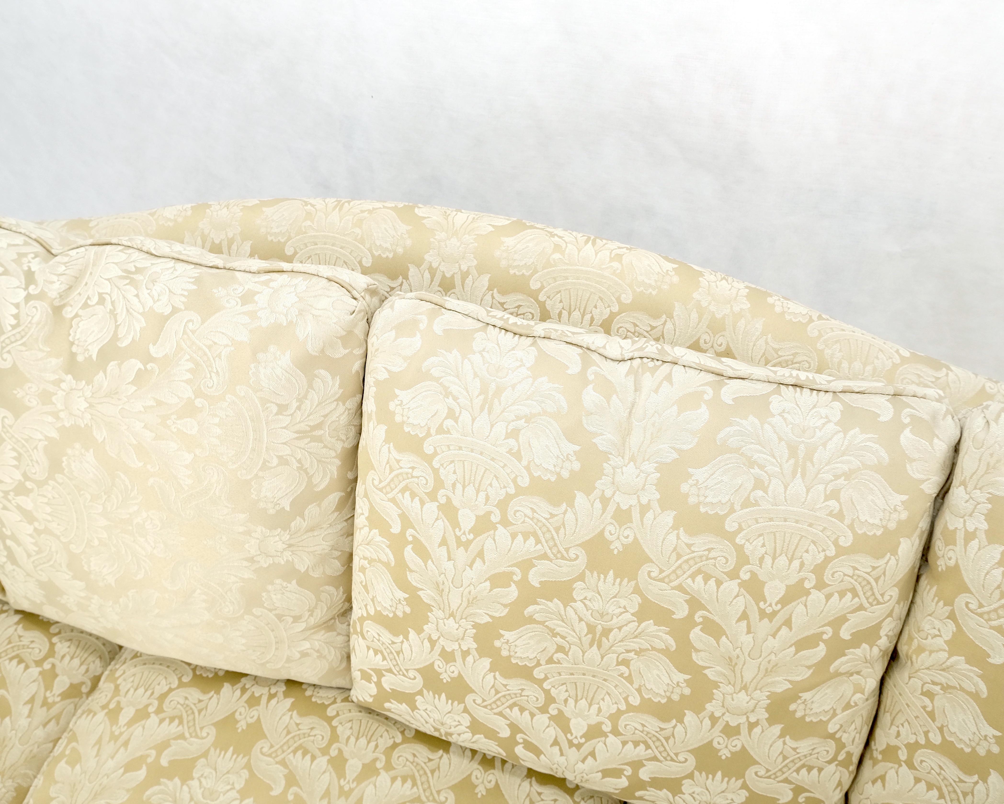 Mahagoni-Sofa mit Kamelrücken im Federal-Stil und Stretcher-Sofa MINT! im Angebot 1