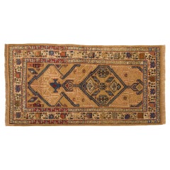 Nomadic Carpet from Azerbaijan with Camel Hair