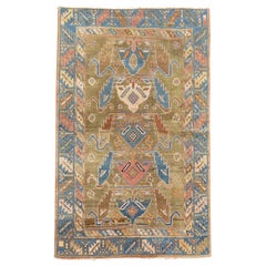 Antique Camel Caucasian Rug