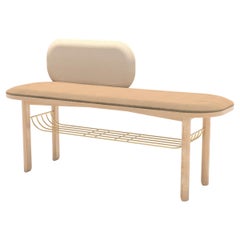 Banco Eustache Camel Roble Natural by HARTO