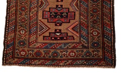 Camel-Hair Malayer Antique runner - 3'5" x 9'0"