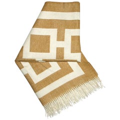 Camel Nixon Baby Alpaca Throw Blanket