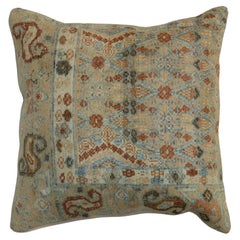 Camel Terracotta Vintage Persian Rug Pillow
