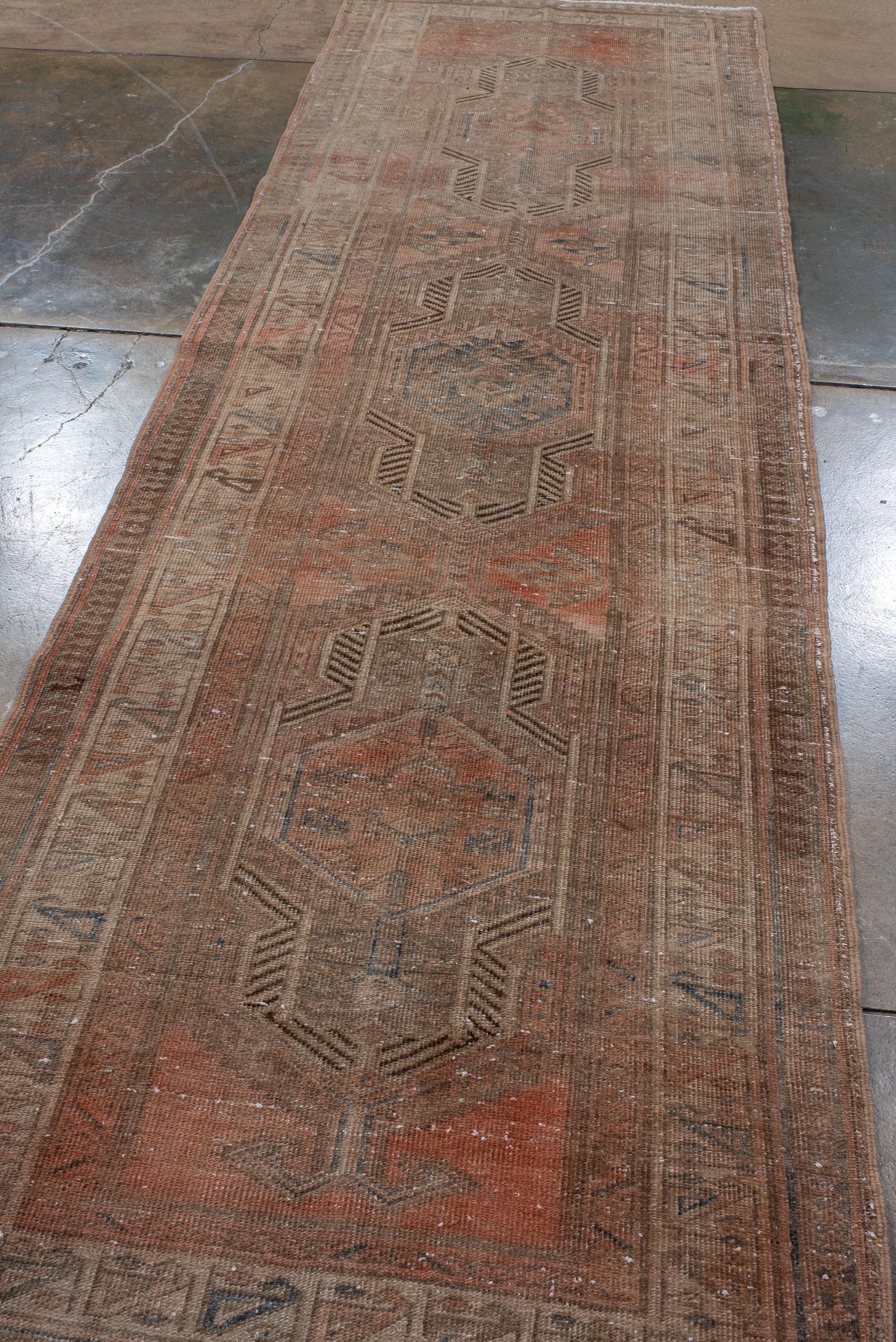 Persian Camel Tone Antique Sarab, Early 20th Century For Sale