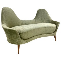 Camelback Settee