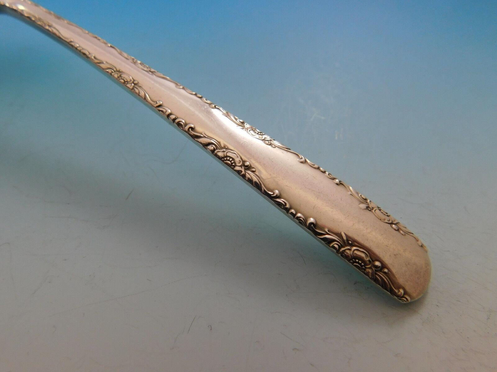 20th Century Camellia by Gorham Sterling Silver Flatware Set for 8 Service 48 Pieces For Sale