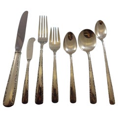 Camelia by Gorham Juego de Cubiertos de Plata de Ley para 8 Servicio de 60 Piezas Cena