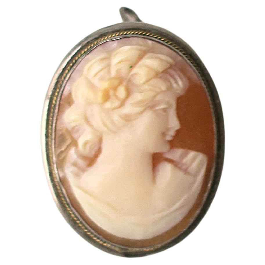 Cameo Pendant and Brooch