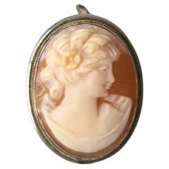 Antique Cameo Pendant and Brooch