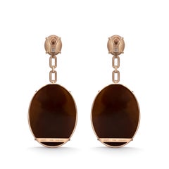 Cameo Cindy Sherman Pensive Earrings