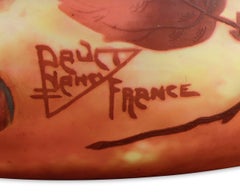 Cameo Glass Bowl by Daum Nancy