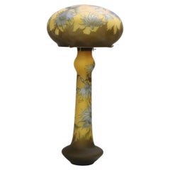 Cameo Glass Large Table Lamp Height 90 / cm 35.43 Inches