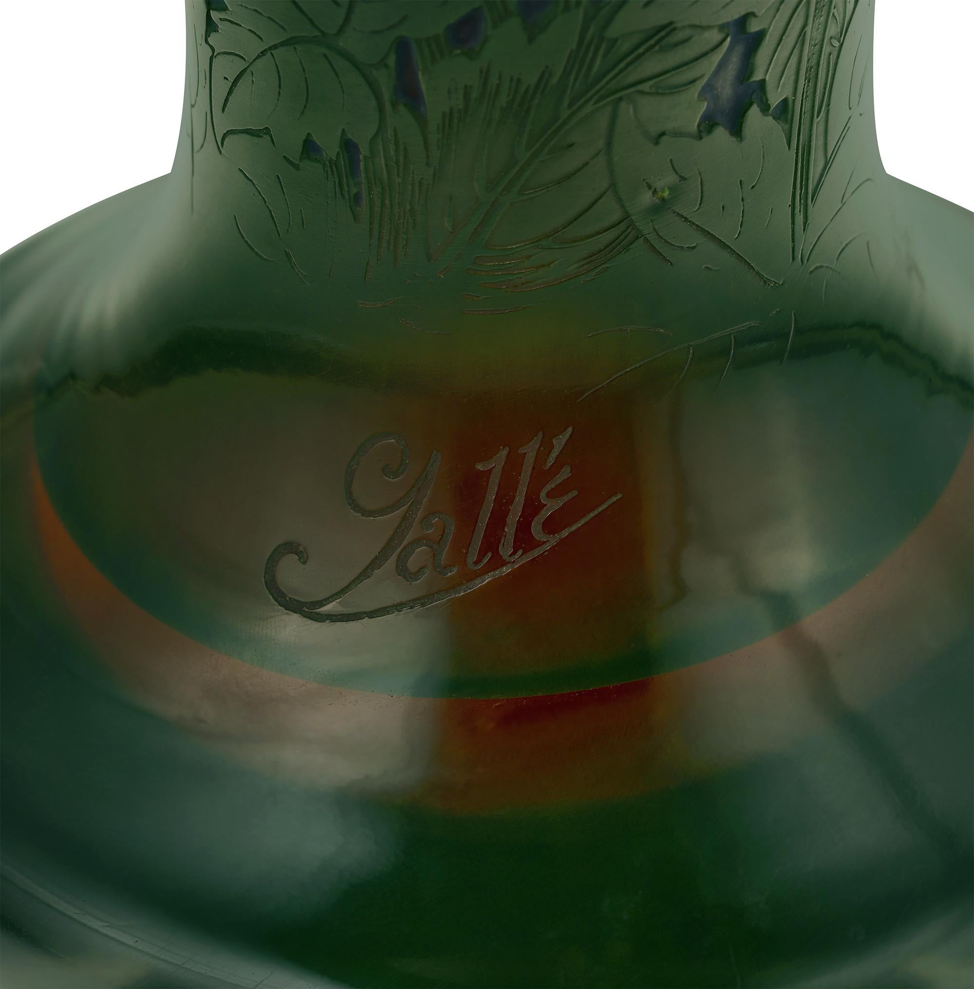 gallet vase
