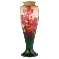 Cameo Glass Vase by Émile Gallé