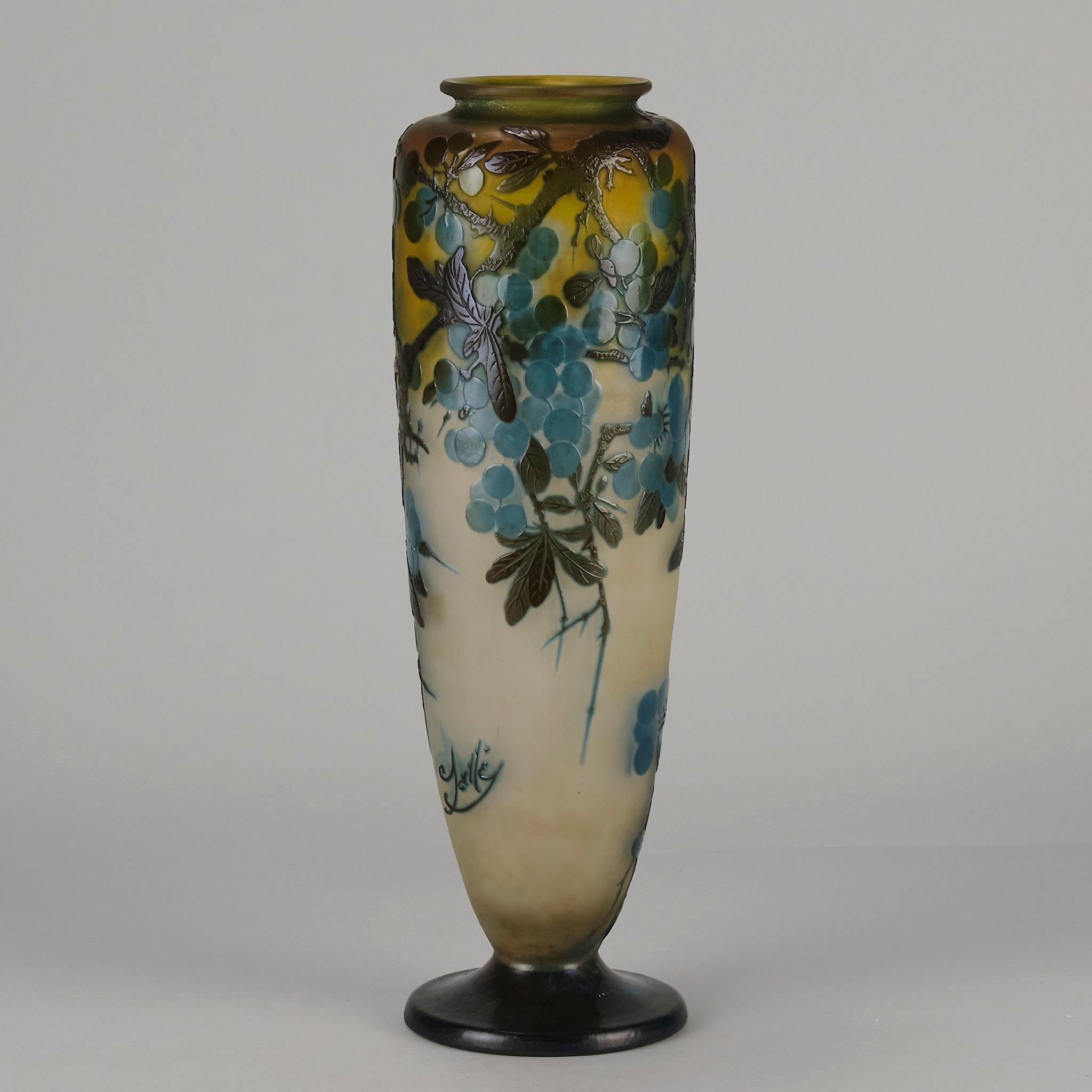 Cameo Glass Vase entitled 