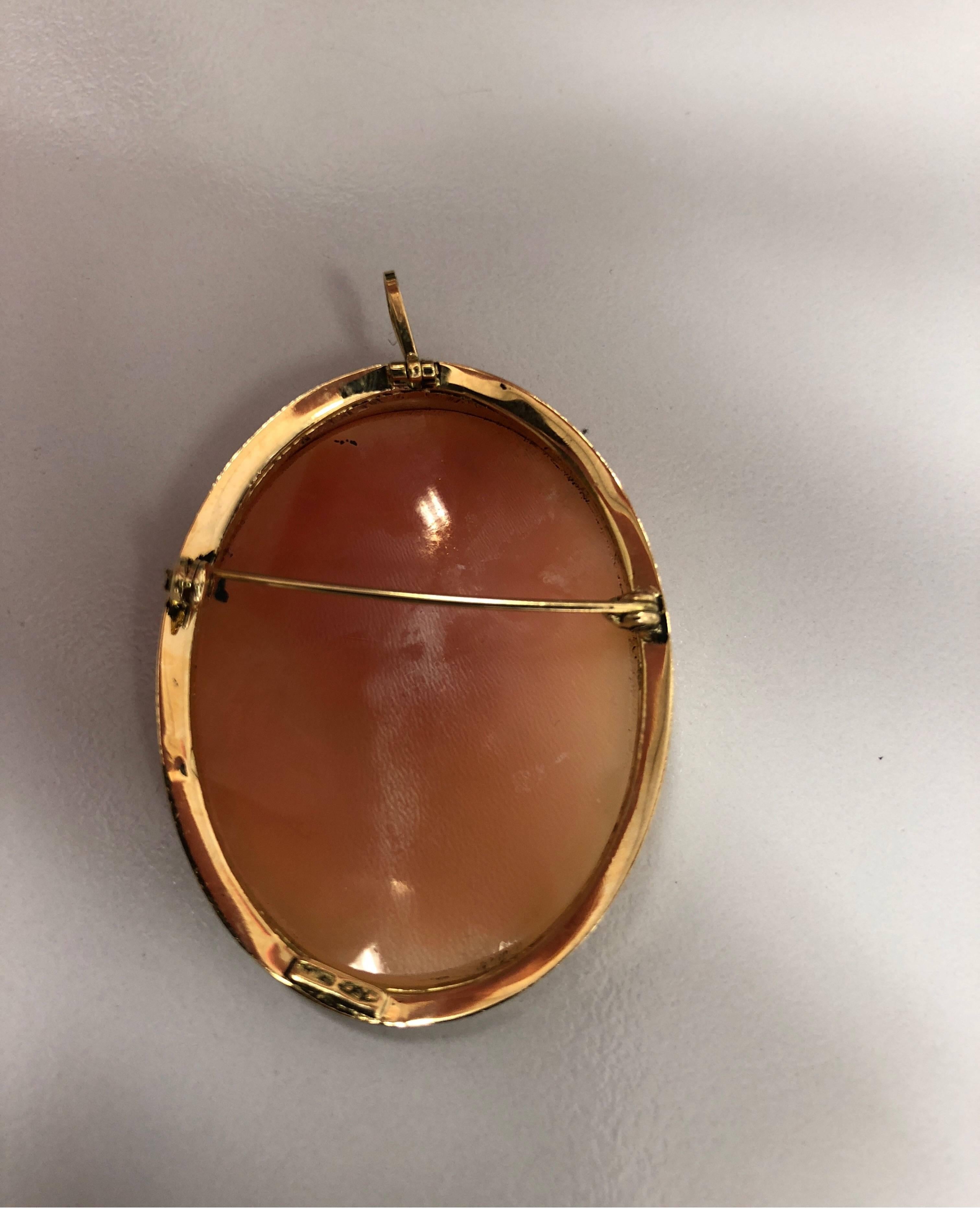 Cameo in 18 Karat Yellow Gold 1