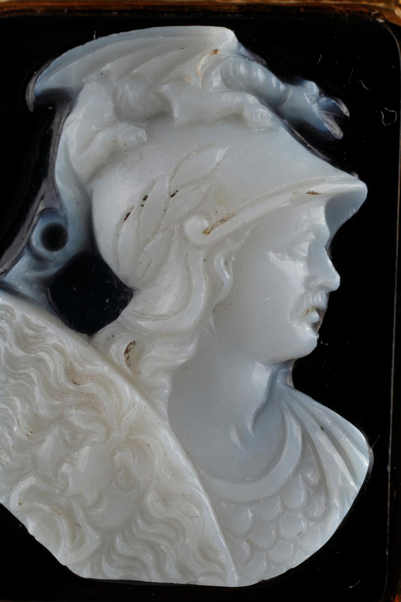 Women's or Men's Cameo on Agate Featuring Perseus, 19th Century