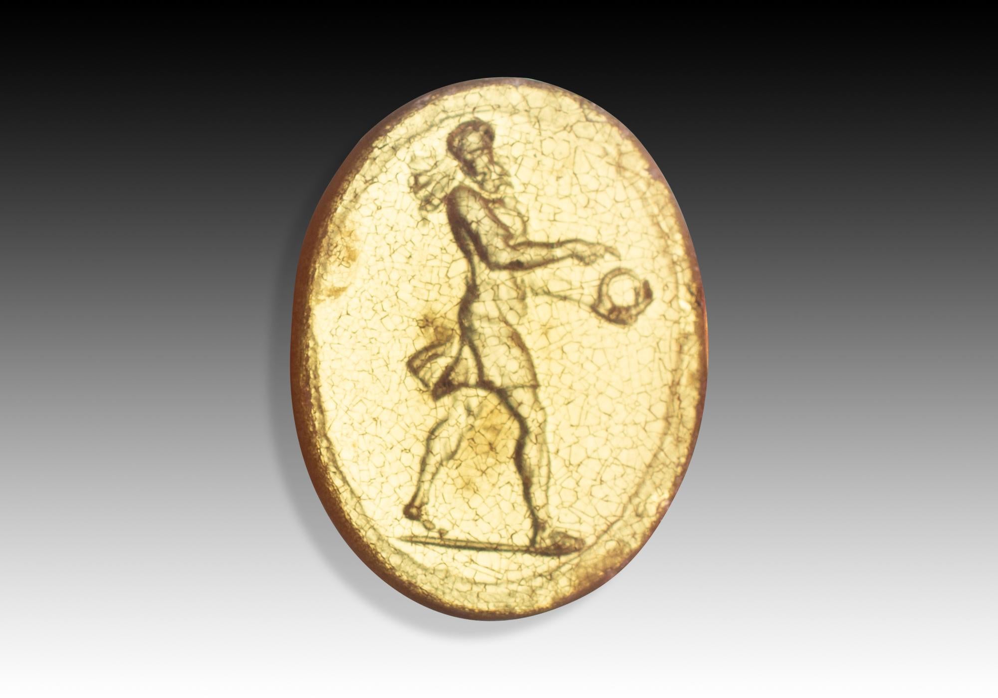Néo-classique Camée ou taille-douce. Le verre. Peut-être Italie, 19e siècle. en vente
