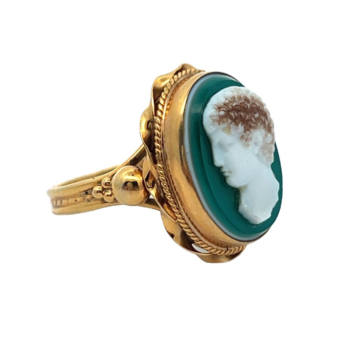 Women's Cameo Ring For Sale