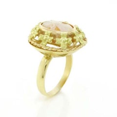 Cameo Ring in 18k Yellow Gold