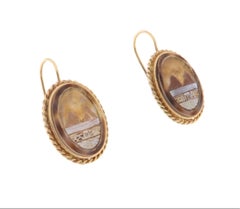 Cameos 14 Karat Drop Earrings