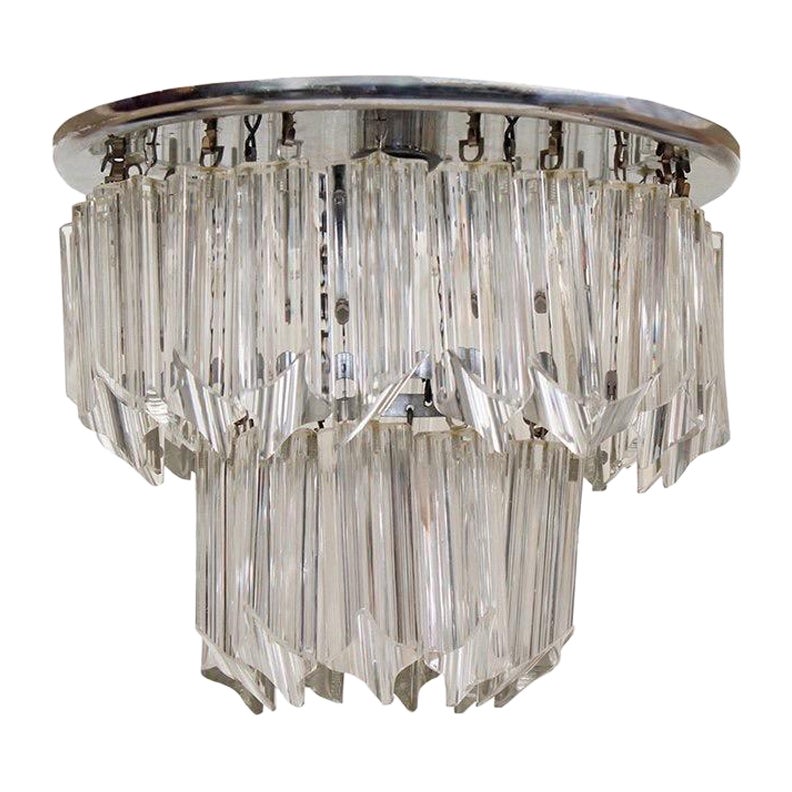 Empotrable de Cristal y Cromo Camer