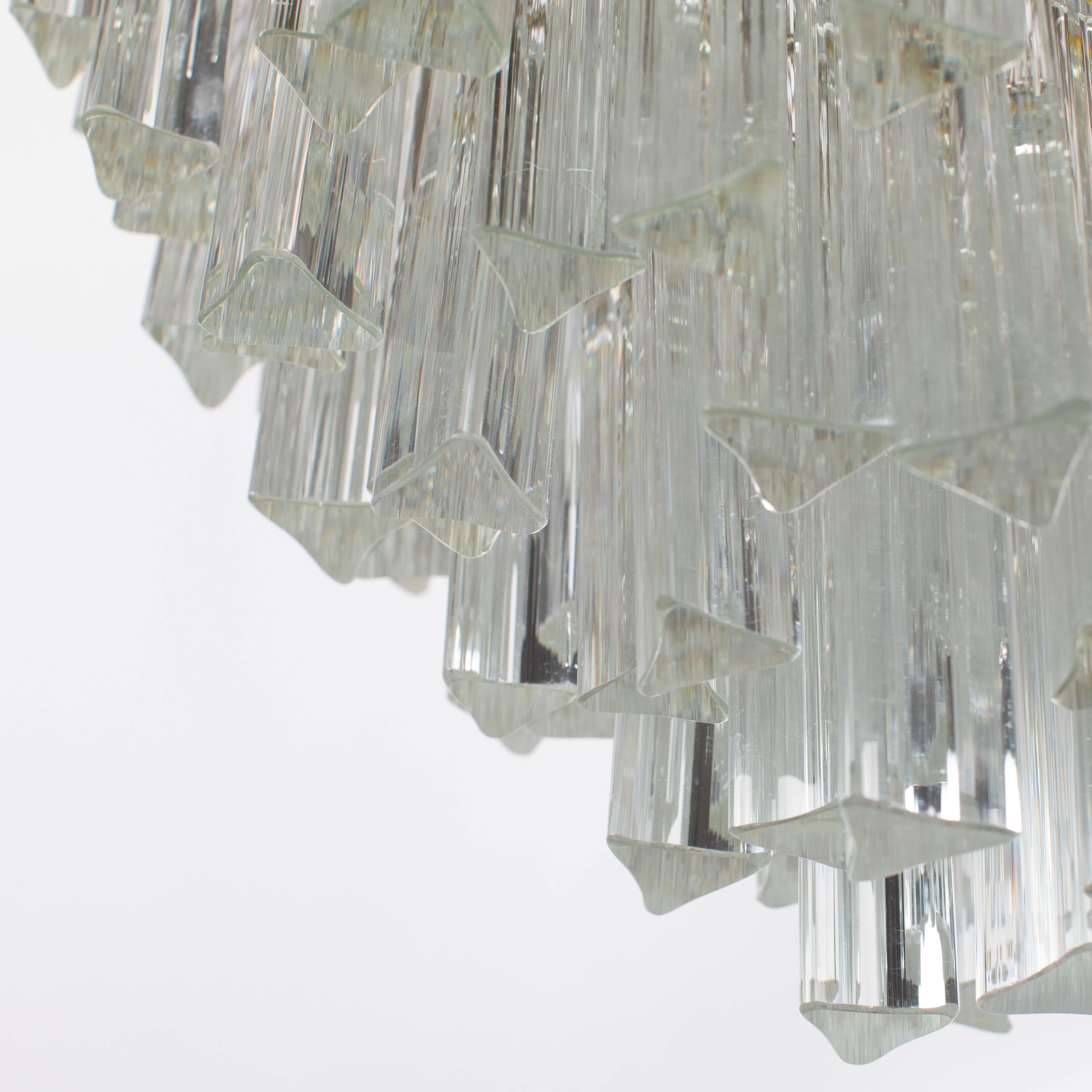 1970s crystal chandelier
