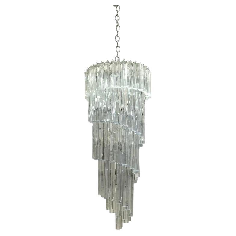 Camer Waterfall Chandelier For Sale
